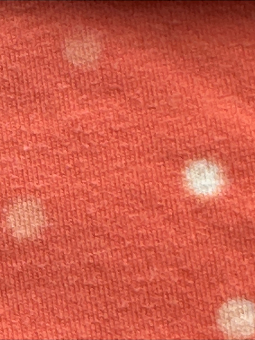 Women’s Sonoma Orange & White Polka Dot Pajama Shorts Size S - Picture 4 of 5